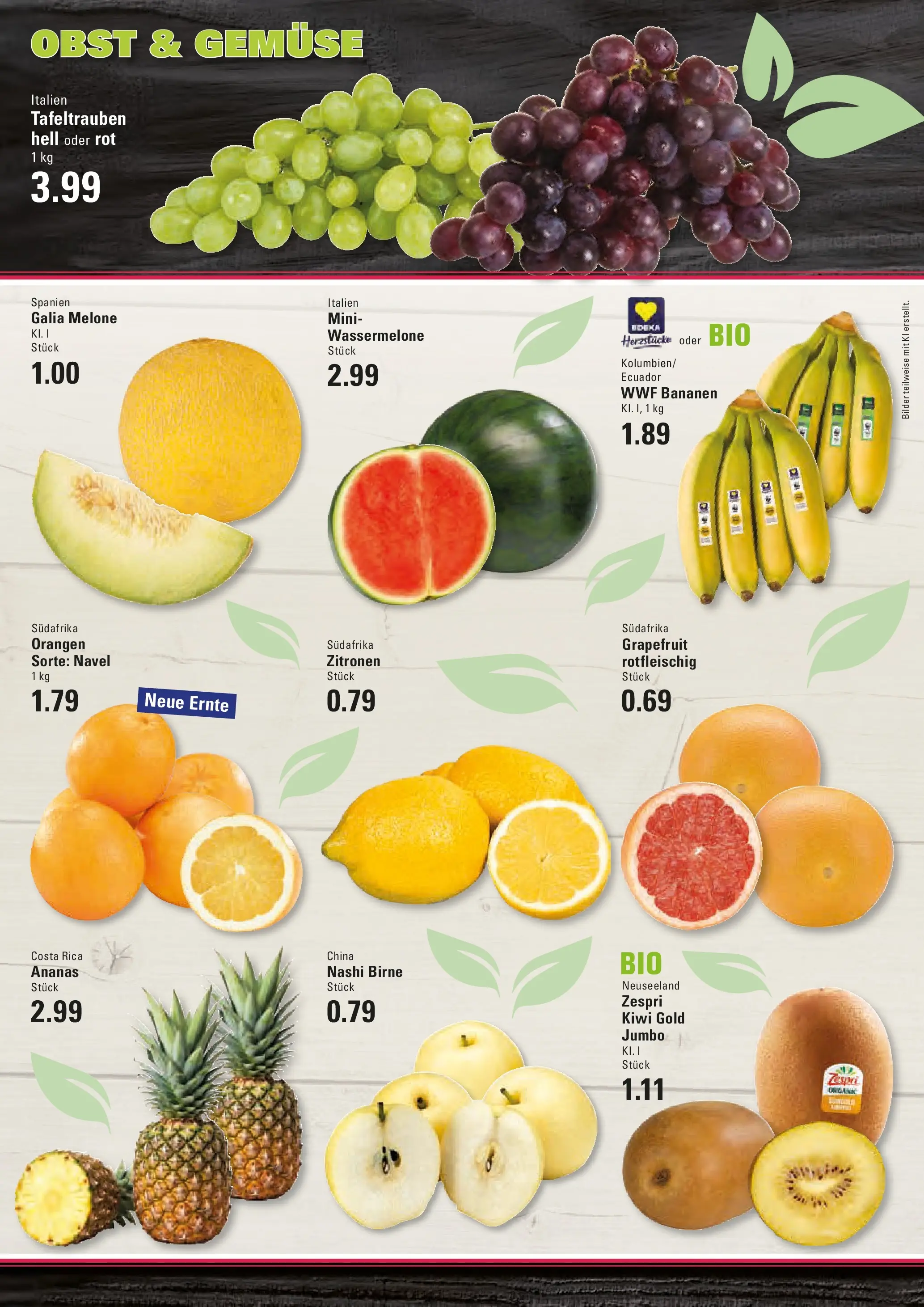 Marktkauf Prospekt Prisdorf (ab 27.07.2026) » Angebote online | Seite: 2 | Produkte: Bilder, Gemüse, Birne, Melone