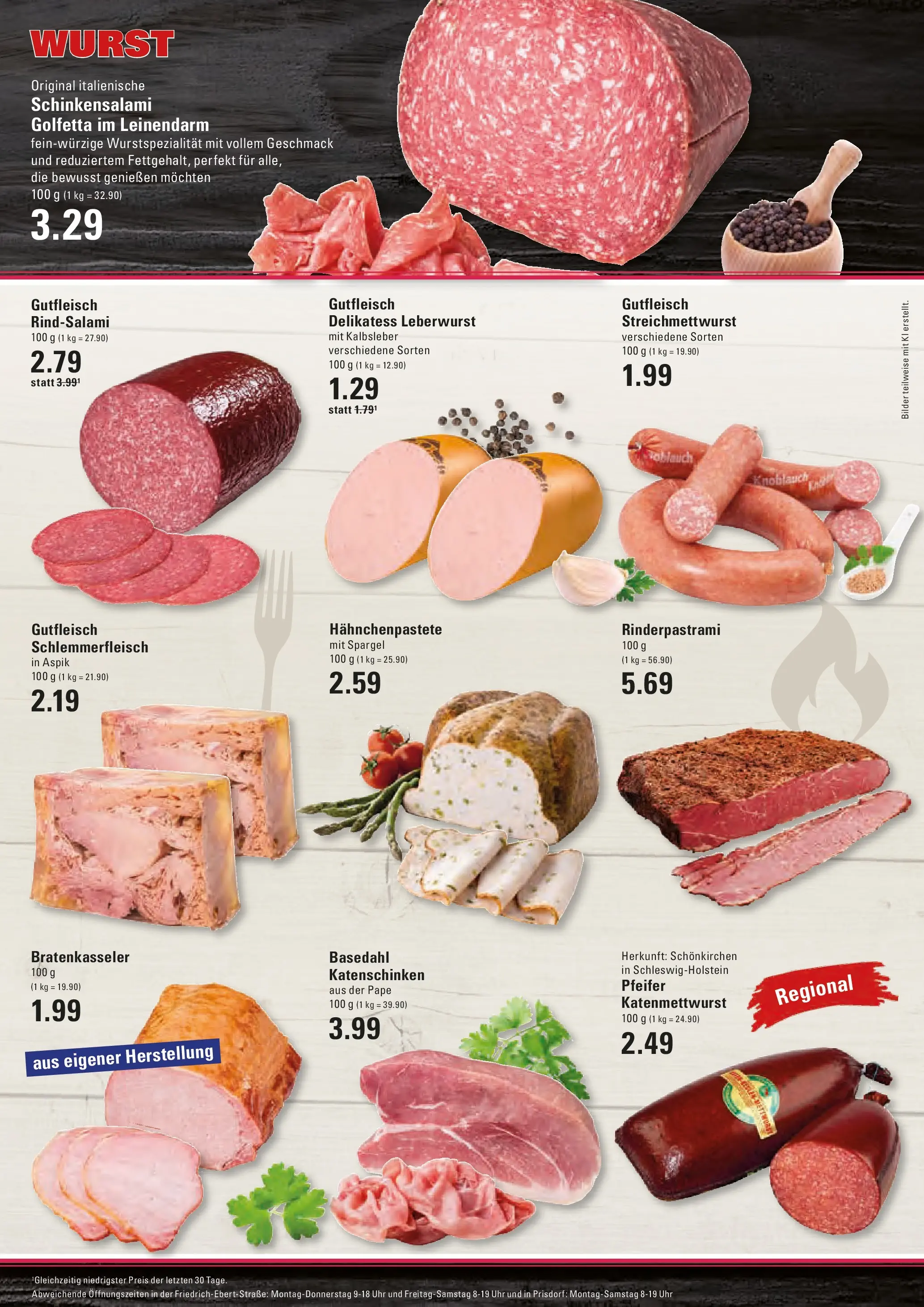 Marktkauf Prospekt Prisdorf (ab 27.07.2026) » Angebote online | Seite: 5 | Produkte: Spargel, Bilder, Wurst, Uhr