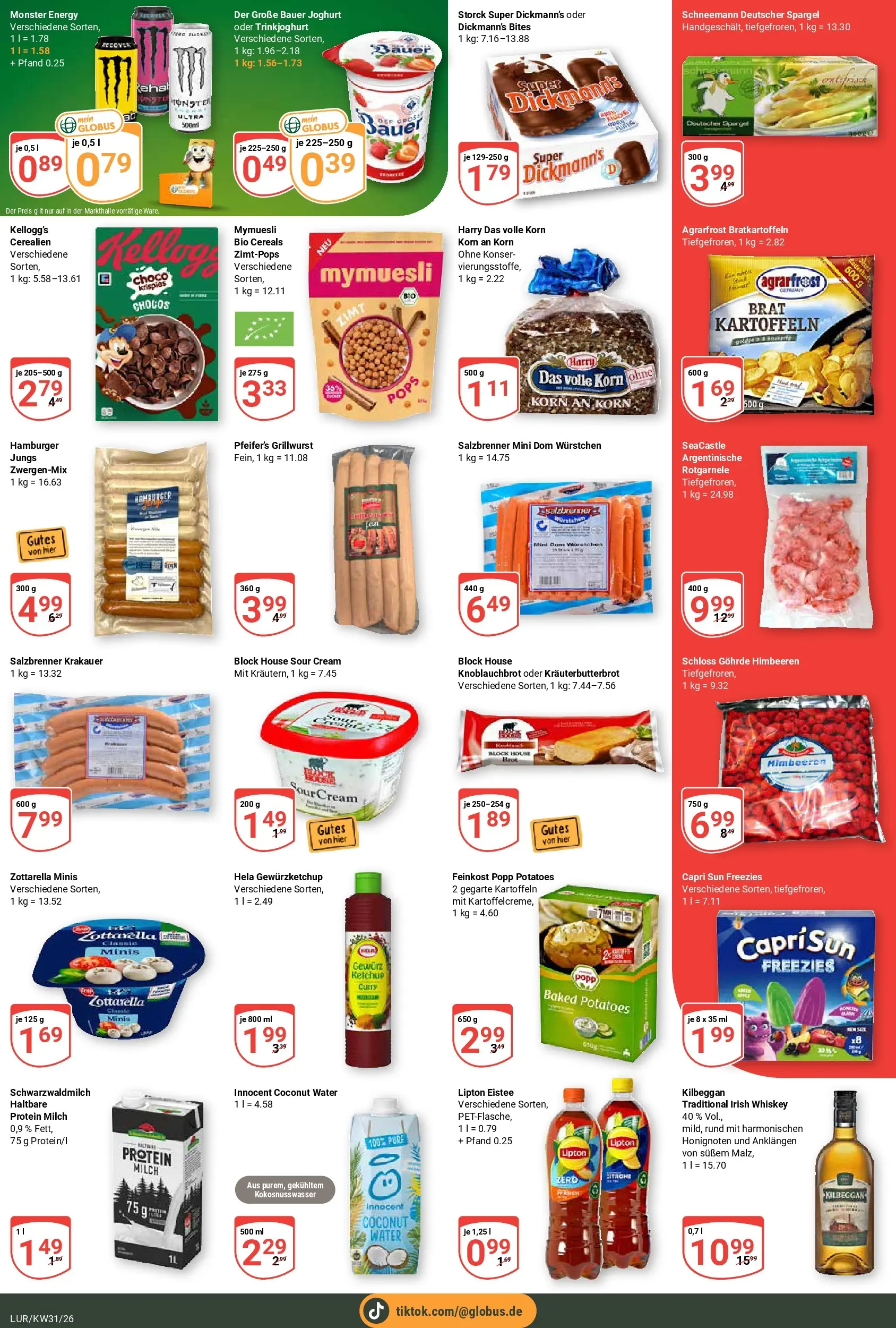 Globus Prospekt Hamburg (ab 27.07.2026) » Angebote online | Seite: 2 | Produkte: Capri sun, Joghurt, Kellogg's, Ketchup
