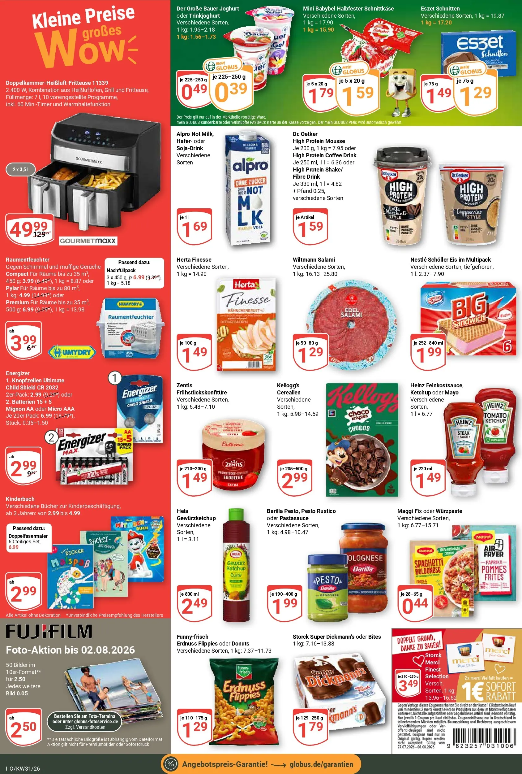 Globus Prospekt Idar-Oberstein (ab 27.07.2026) » Angebote online | Seite: 2 | Produkte: Maggi, Pommes, Donuts, Maggi fix