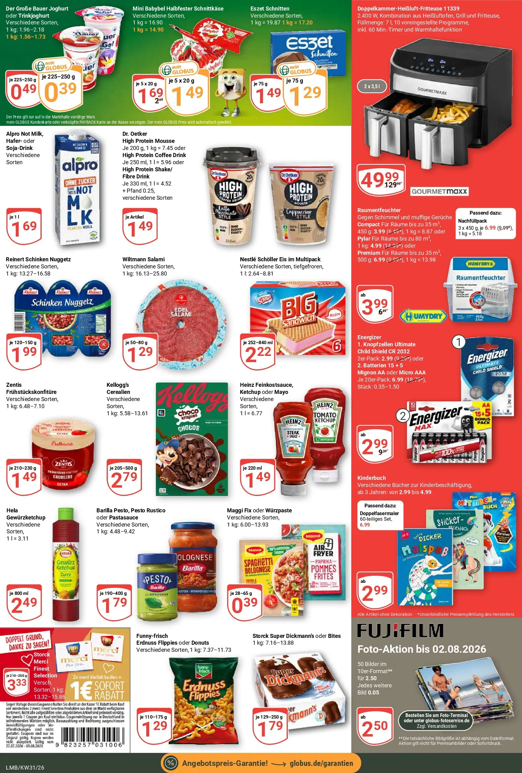 Globus Prospekt Limburg (ab 27.07.2026) » Angebote online | Seite: 7 | Produkte: Grill, Maggi, Paprika, Zucker