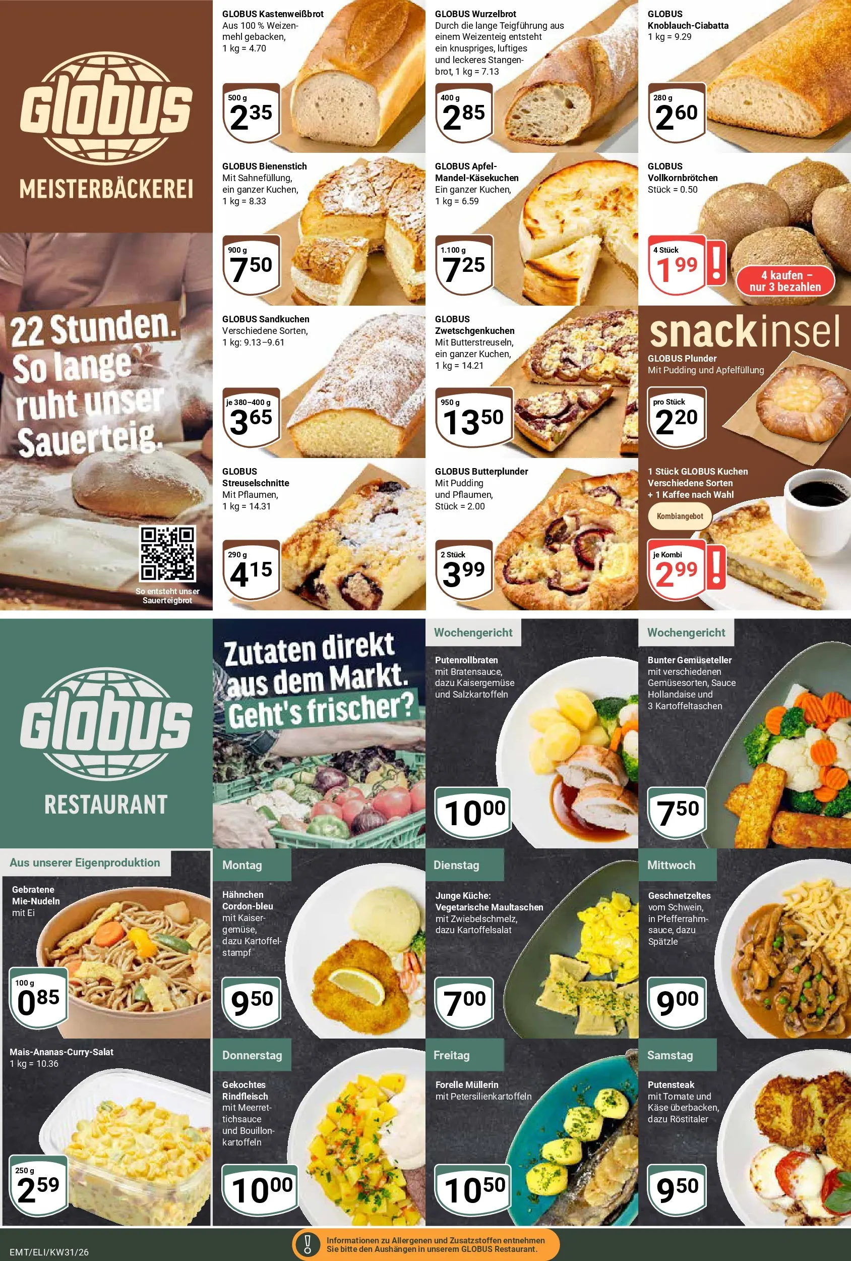 Globus Prospekt Mittelhausen (ab 27.07.2026) » Angebote online | Seite: 7 | Produkte: Käse, Kaffee, Kartoffeln, Rindfleisch