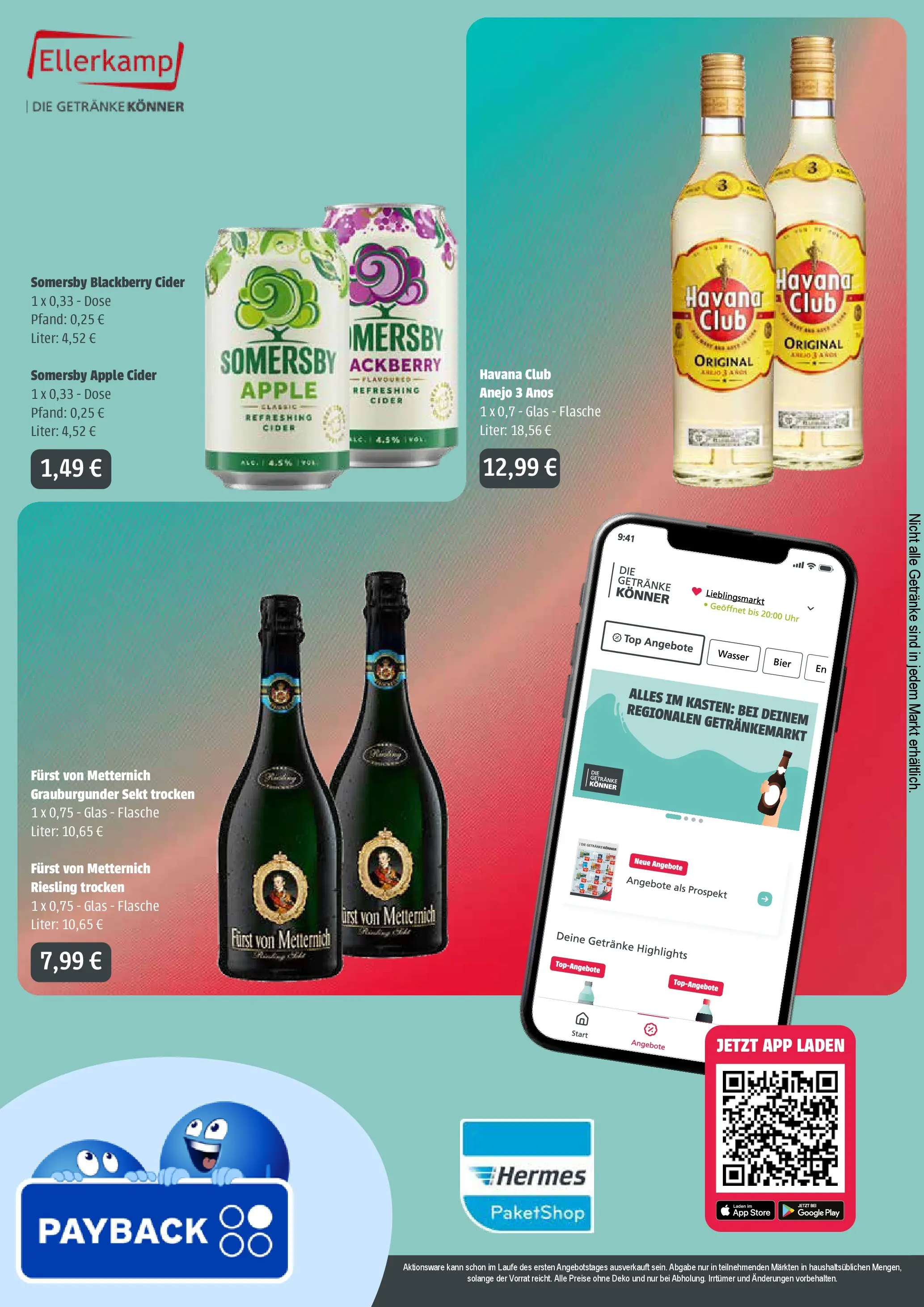 Angebote - Getränke Ellerkamp: Getränkeangebote (ab 27.07.2026) zum Blättern | Seite: 4 | Produkte: Top, Furst von metternich, Bier, Uhr