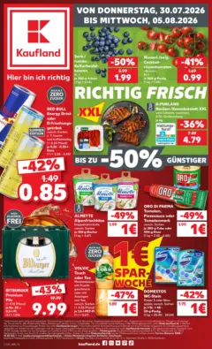 Kaufland Prospekt Roth ab 30.07.2026 gültig Kaufland Prospekt Roth ab 30.07.2026 gültig