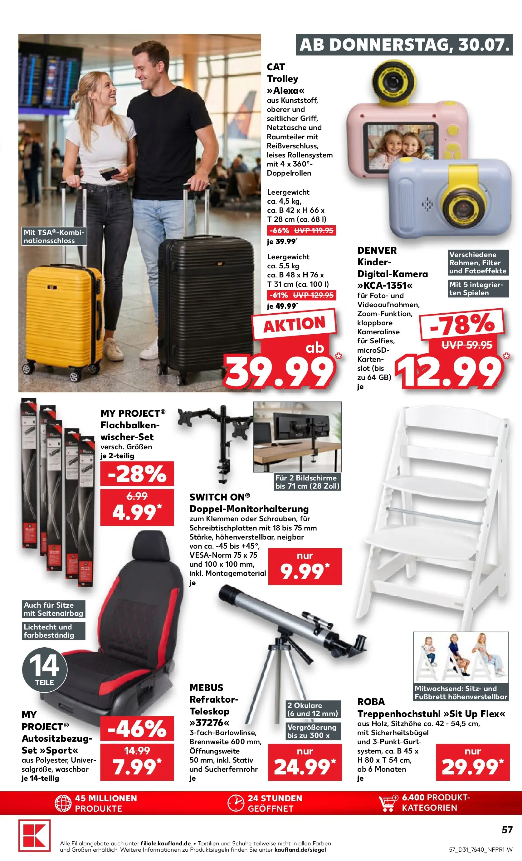 Prospekt Kaufland ab 30.07.2026 ยป Angebote und Werbung Online | Seite: 57 | Produkte: Raumteiler, Digitalkamera, Stativ Prospekt Kaufland ab 30.07.2026 ยป Angebote Online zum Blรคttern | Seite: 57 | Produkte: Raumteiler, Digitalkamera, Stativ