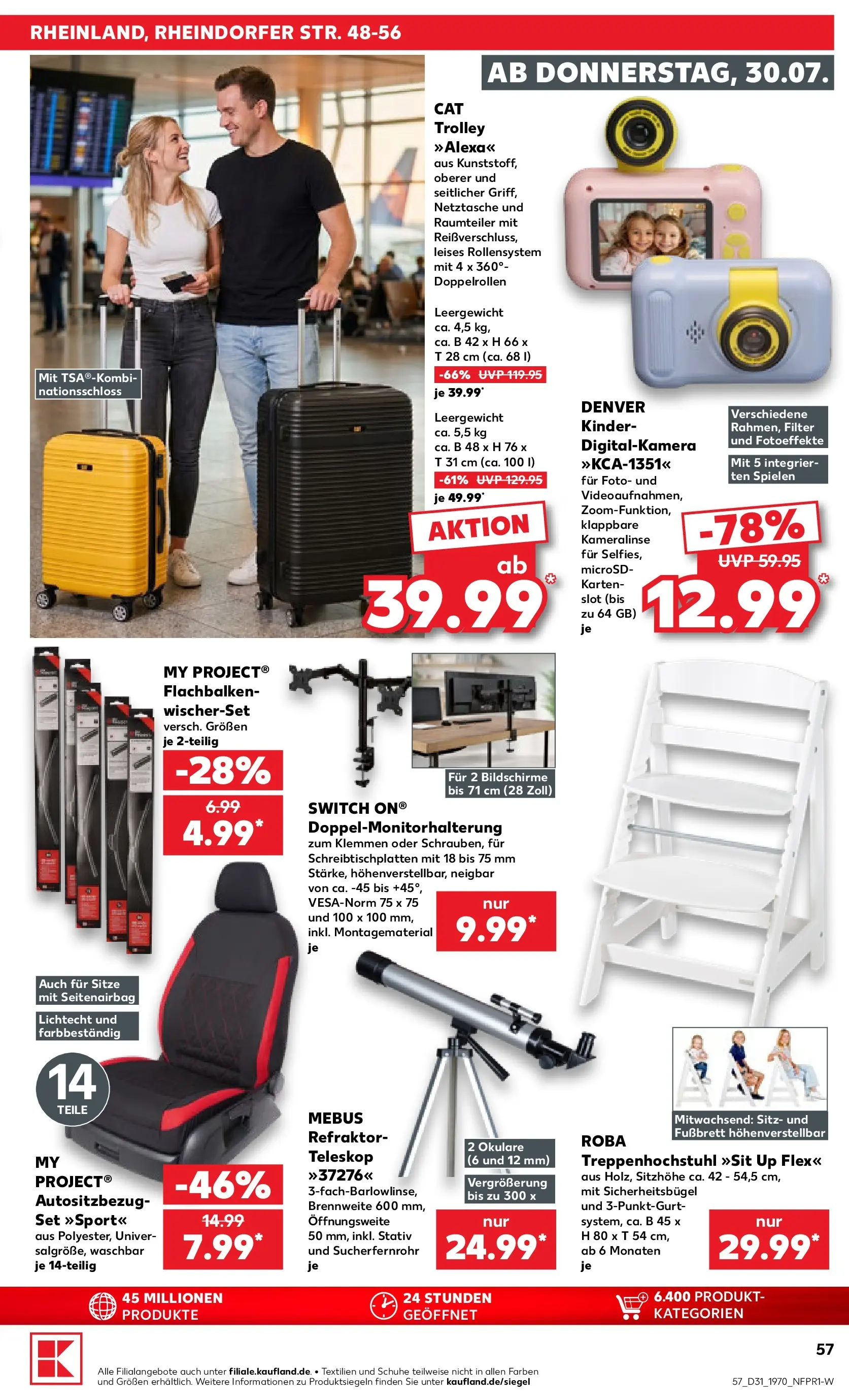 Prospekt Kaufland ab 30.07.2026 ยป Angebote und Werbung Online | Seite: 57 | Produkte: Raumteiler, Digitalkamera, Stativ Prospekt Kaufland ab 30.07.2026 ยป Angebote Online zum Blรคttern | Seite: 57 | Produkte: Raumteiler, Digitalkamera, Stativ