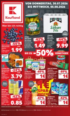 Kaufland Prospekt Weimar ab 30.07.2026 gültig Kaufland Prospekt Weimar ab 30.07.2026 gültig