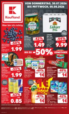 Kaufland Prospekt Senftenberg ab 30.07.2026 gültig Kaufland Prospekt Senftenberg ab 30.07.2026 gültig