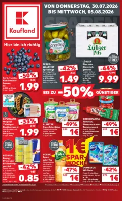 Kaufland Prospekt Potsdam ab 30.07.2026 gültig