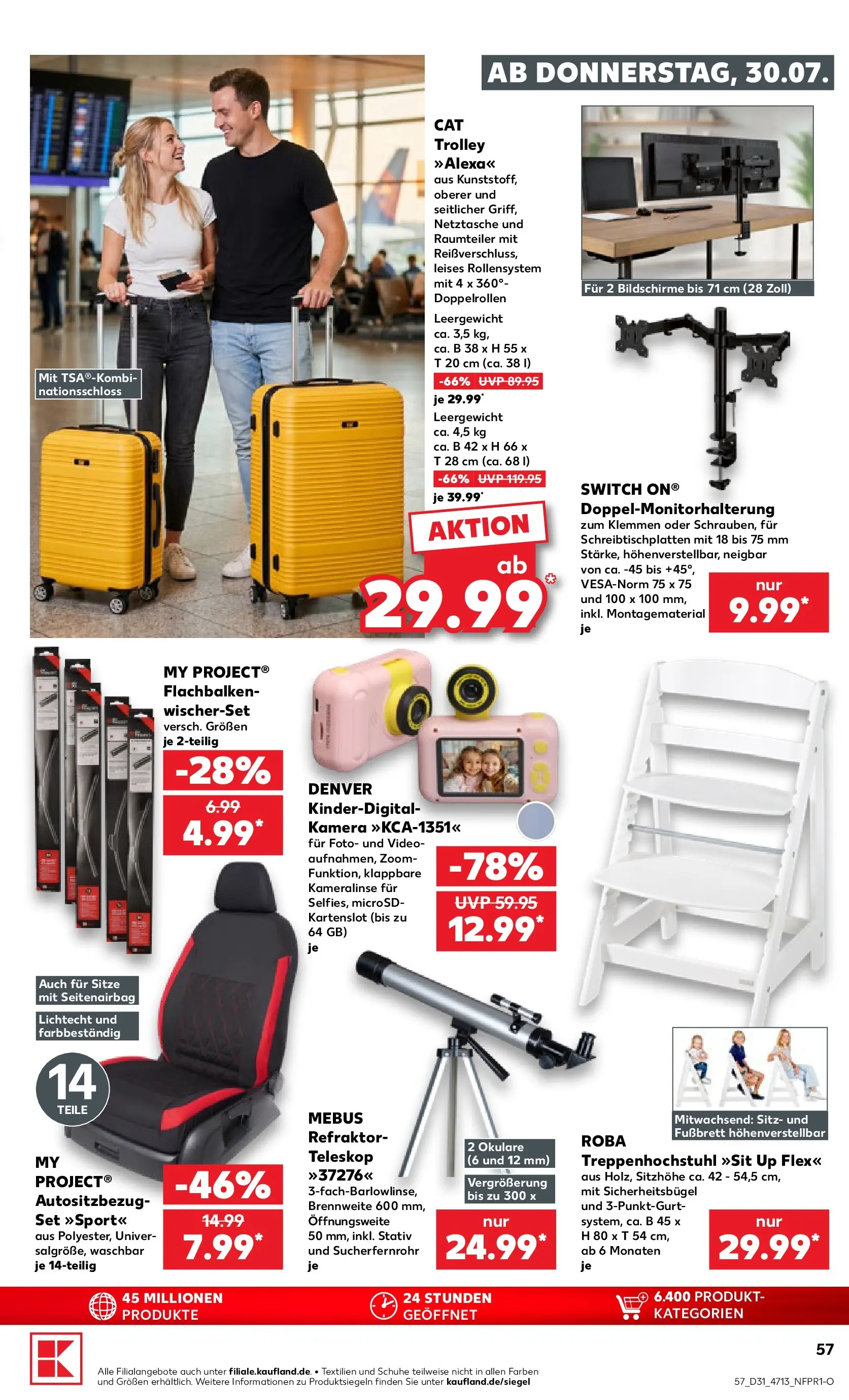 Prospekt Kaufland ab 30.07.2026 ยป Angebote und Werbung Online | Seite: 57 | Produkte: Kamera, Raumteiler, Video, Stativ Prospekt Kaufland ab 30.07.2026 ยป Angebote Online zum Blรคttern | Seite: 57 | Produkte: Kamera, Raumteiler, Video, Stativ