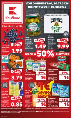 Kaufland Prospekt Unterwellenborn ab 30.07.2026 gültig