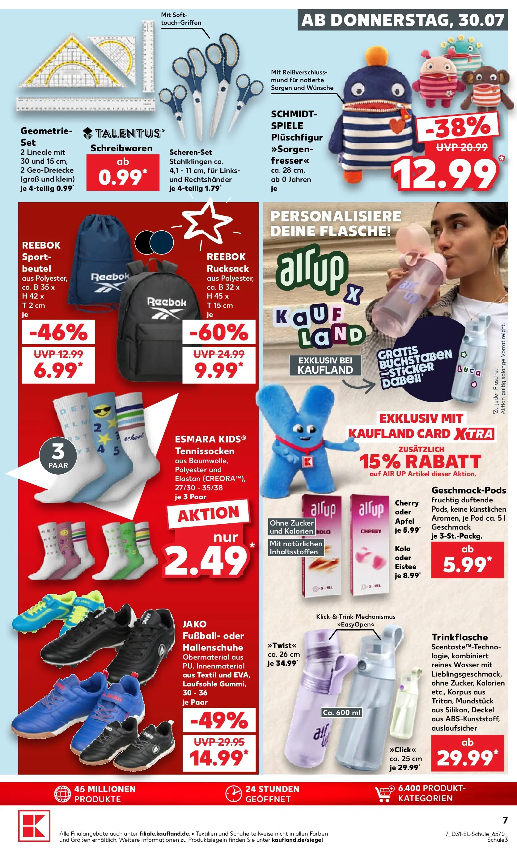 Prospekt Kaufland ab 27.07.2026 ยป Angebote und Werbung Online | Seite: 82 | Produkte: รpfel, Fuรball, Wasser, Zucker Prospekt Kaufland ab 27.07.2026 ยป Angebote Online zum Blรคttern | Seite: 82 | Produkte: รpfel, Fuรball, Wasser, Zucker