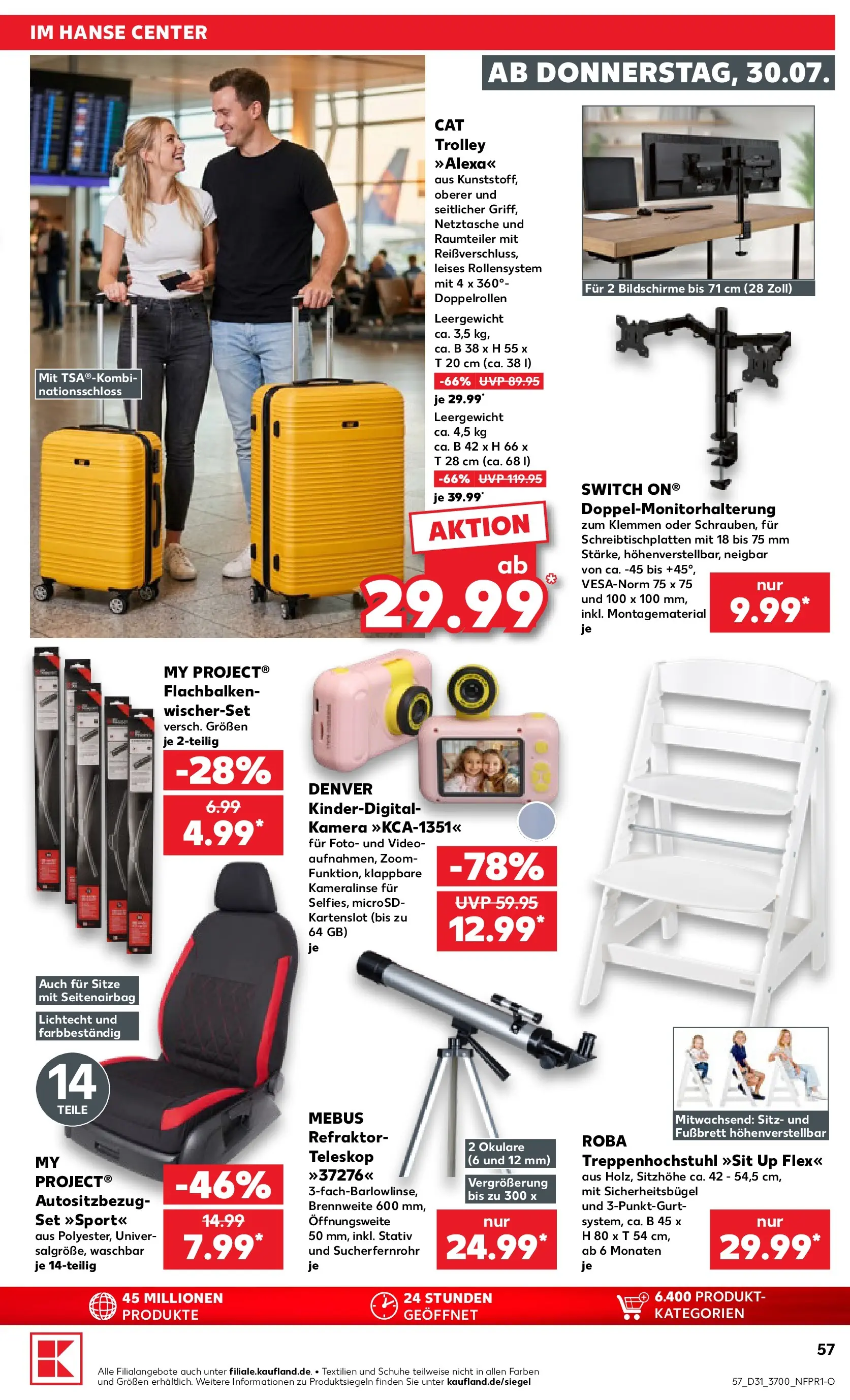 Prospekt Kaufland ab 30.07.2026 ยป Angebote und Werbung Online | Seite: 57 | Produkte: Kamera, Raumteiler, Video, Stativ Prospekt Kaufland ab 30.07.2026 ยป Angebote Online zum Blรคttern | Seite: 57 | Produkte: Kamera, Raumteiler, Video, Stativ