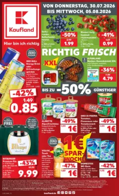 Kaufland Prospekt Feuchtwangen ab 30.07.2026 gültig
