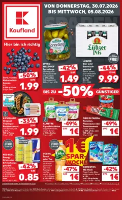 Kaufland Prospekt Ludwigsfelde ab 30.07.2026 gültig Kaufland Prospekt Ludwigsfelde ab 30.07.2026 gültig