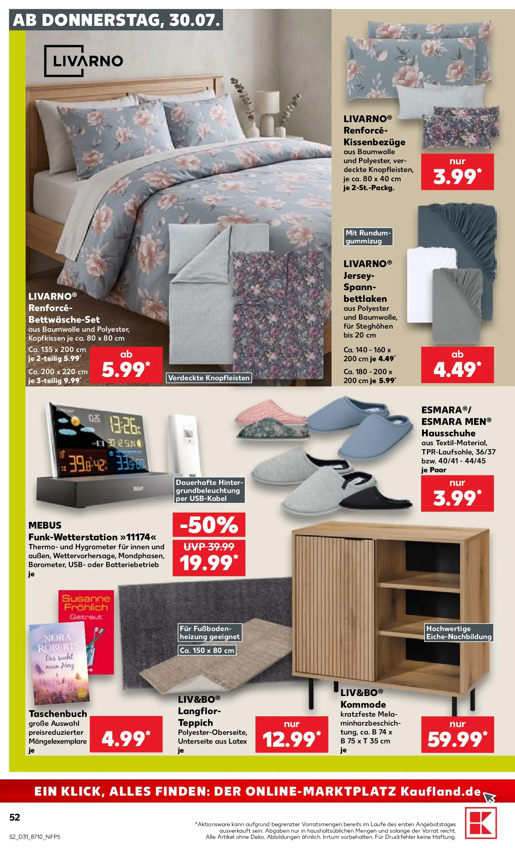 Prospekt Kaufland ab 30.07.2026 ยป Angebote und Werbung Online | Seite: 56 | Produkte: USB, Kommode, Kopfkissen, Teppich Prospekt Kaufland ab 30.07.2026 ยป Angebote Online zum Blรคttern | Seite: 56 | Produkte: USB, Kommode, Kopfkissen, Teppich