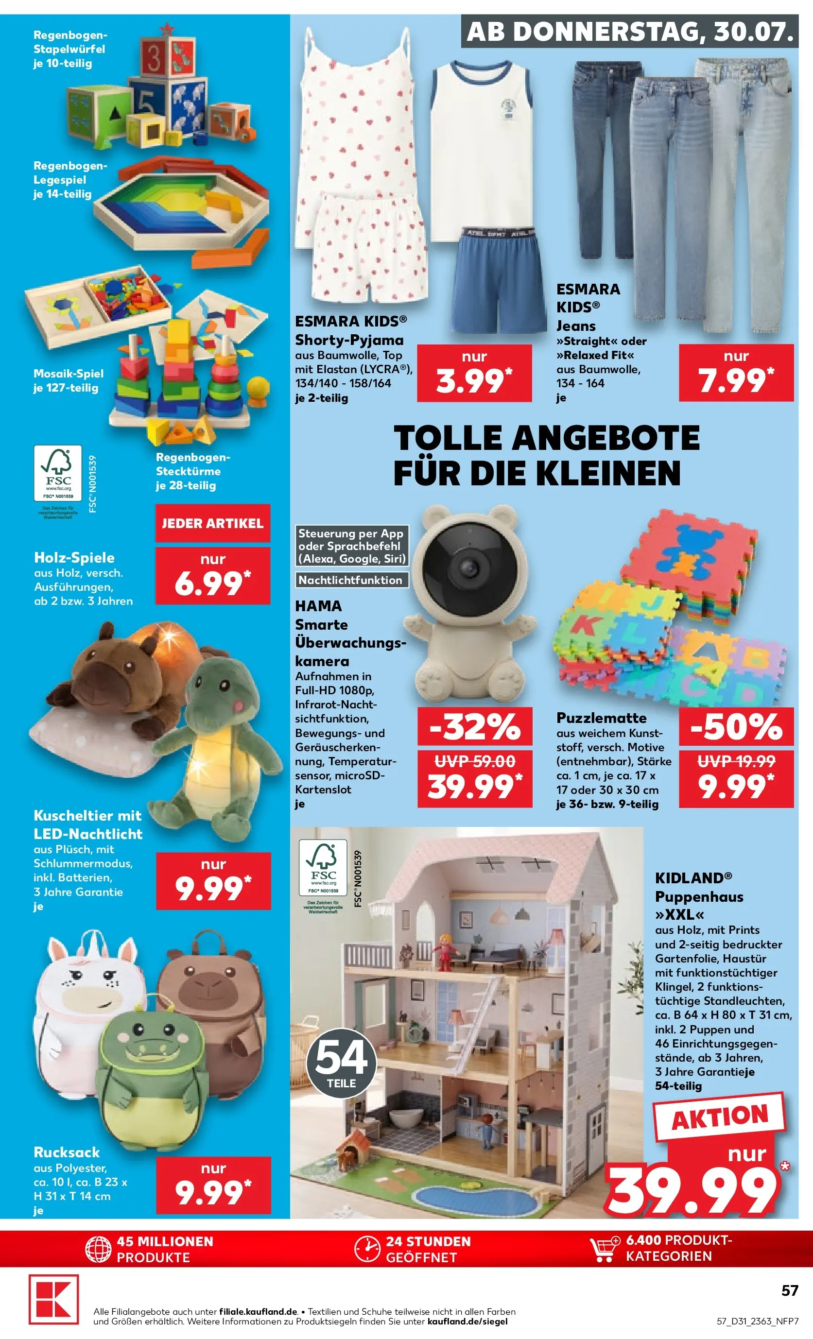 Prospekt Kaufland ab 30.07.2026 ยป Angebote und Werbung Online | Seite: 61 | Produkte: Kamera, Top, Rucksack, Jeans Prospekt Kaufland ab 30.07.2026 ยป Angebote Online zum Blรคttern | Seite: 61 | Produkte: Kamera, Top, Rucksack, Jeans