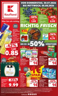 Kaufland Prospekt Weißenburg In Bayern ab 30.07.2026 gültig Kaufland Prospekt Weißenburg In Bayern ab 30.07.2026 gültig