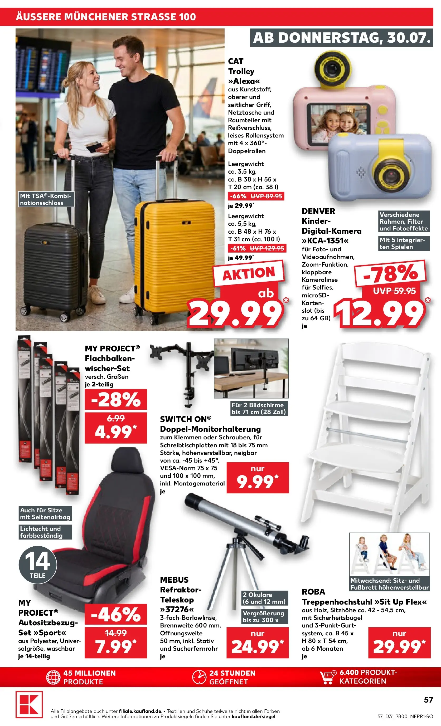 Prospekt Kaufland ab 30.07.2026 ยป Angebote und Werbung Online | Seite: 57 | Produkte: Raumteiler, Digitalkamera, Stativ Prospekt Kaufland ab 30.07.2026 ยป Angebote Online zum Blรคttern | Seite: 57 | Produkte: Raumteiler, Digitalkamera, Stativ
