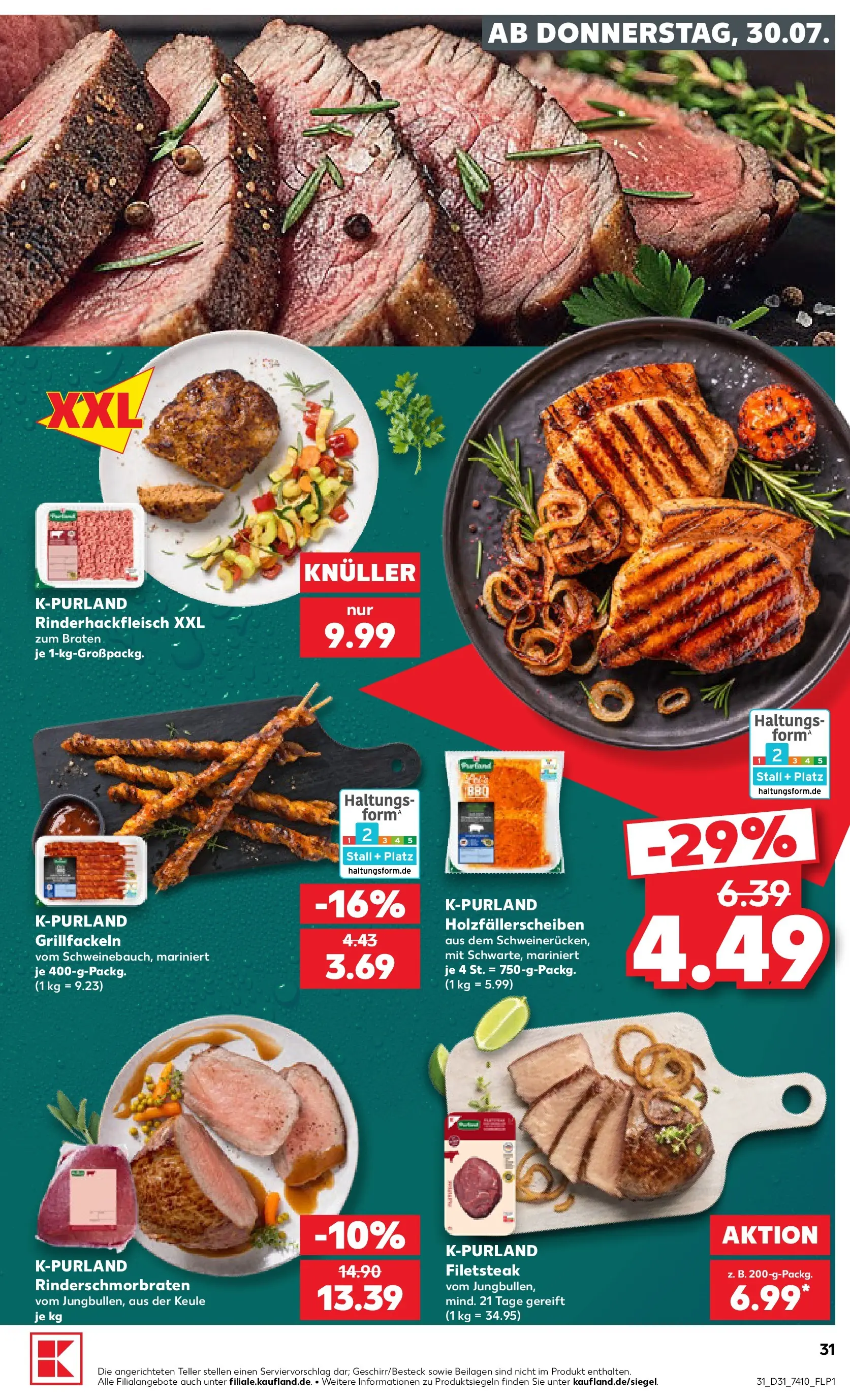 Prospekt Kaufland ab 30.07.2026 ยป Angebote und Werbung Online | Seite: 31 Prospekt Kaufland ab 30.07.2026 ยป Angebote Online zum Blรคttern | Seite: 31