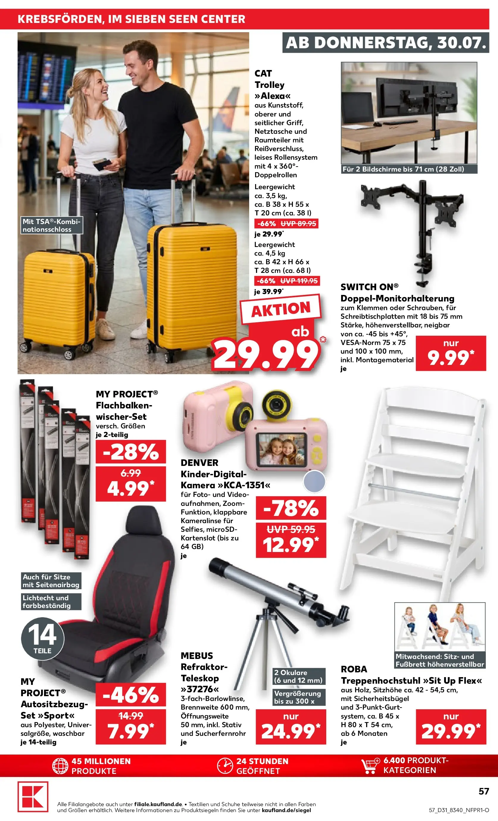 Prospekt Kaufland ab 30.07.2026 ยป Angebote und Werbung Online | Seite: 57 | Produkte: Kamera, Raumteiler, Video, Stativ Prospekt Kaufland ab 30.07.2026 ยป Angebote Online zum Blรคttern | Seite: 57 | Produkte: Kamera, Raumteiler, Video, Stativ