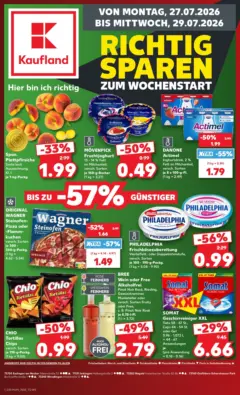 Kaufland Prospekt Nagold ab 27.07.2026 gültig