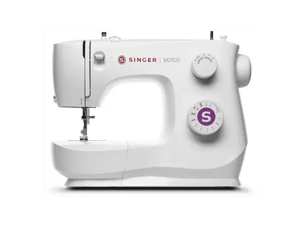 Singer M 2505 N&auml;hmaschine (85 Watt, 10-Stiche, Freiarmn&auml;hen, Wei&szlig;)