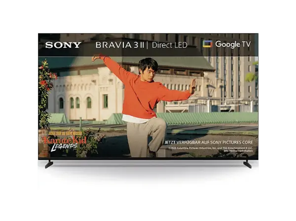 Sony Bravia 3Ⅱ (2026) 75-Zoll-Fernseher K-75XR35M2 4K-Smart-TV (Google TV), XR Prozessor mit KI-Technologie, 120-Hz, Dolby Vision/Atmos, PS5-kompatibel; LED TV