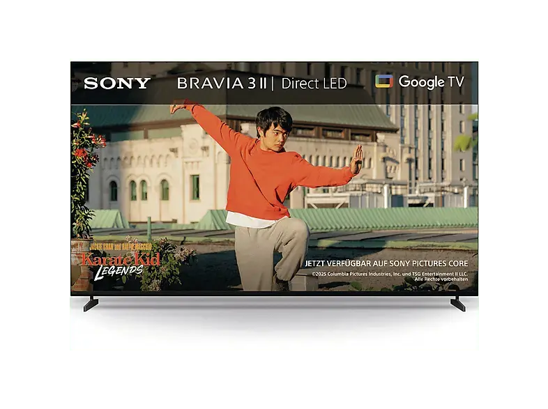 Sony Bravia 3Ⅱ (2026) 55-Zoll-Fernseher K-55XR35M2 4K-Smart-TV (Google TV), XR Prozessor mit KI-Technologie, 120-Hz, Dolby Vision/Atmos, PS5-kompatibel; LED TV