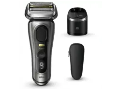 Braun Series 9 9565cc Nass- und Trockenrasierer (Akkubetrieb, Noble Metal, Wet & Dry)