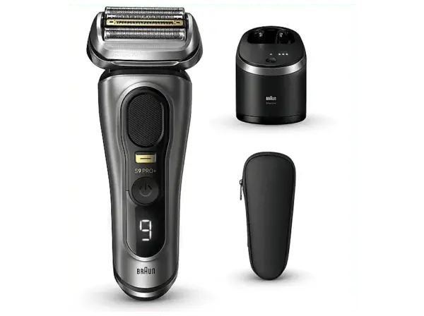 Braun Series 9 9565cc Nass- und Trockenrasierer (Akkubetrieb, Noble Metal, Wet & Dry)