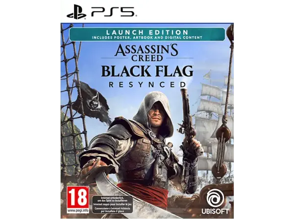 Assassin's Creed Black Flag Resynced Launch Edition - PlayStation 5 [Blu-ray]