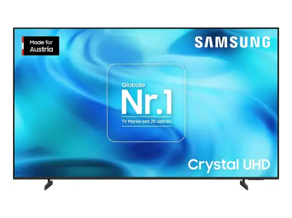 Samsung 75" Crystal UHD U8070H, Crystal Prozessor 4K, Metal Stream Design, Vision AI TV (2026); LED TV