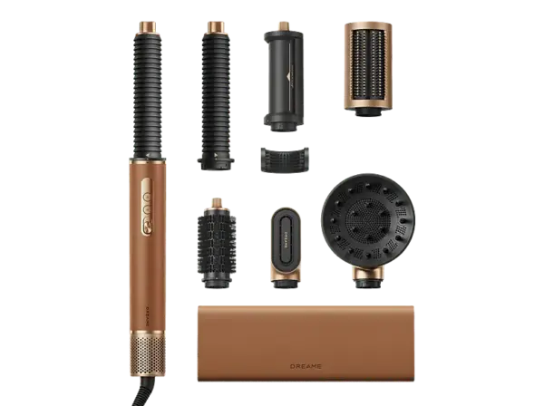 Dreame AirStyle Pro 2 Haartrockner Braun, 1300 Watt, 7 Aufs&auml;tze