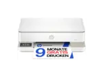 MediaMarkt HP Envy Envy 6132e mit 9 Monate HP Instant Ink, Multifunktionsdrucker, WLAN, Tintendruck, Beige - bis 15.08.2026