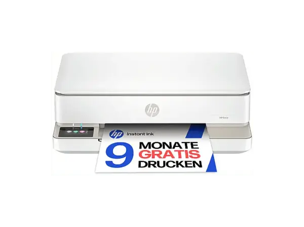 HP Envy Envy 6132e mit 9 Monate HP Instant Ink, Multifunktionsdrucker, WLAN, Tintendruck, Beige