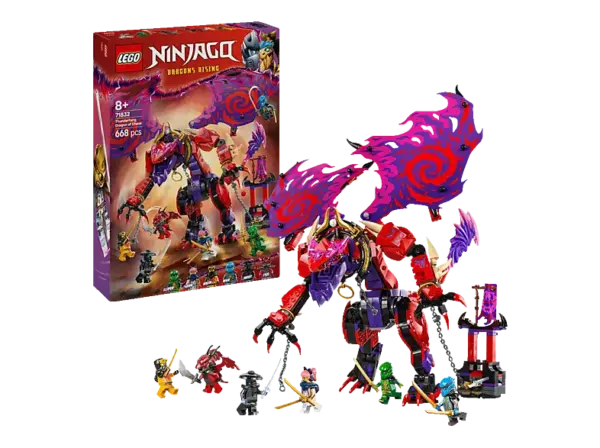 Lego Ninjago 71832 Chaosdrache Donnerzahn Bausatz