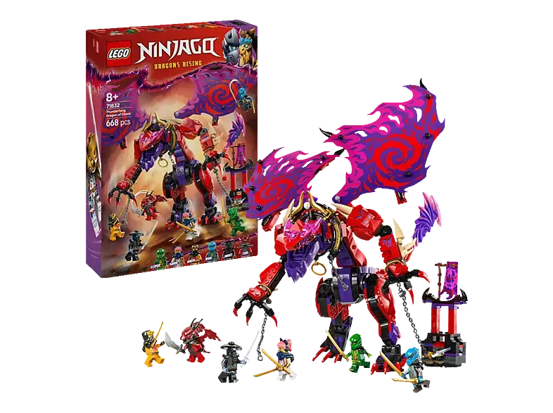 Lego Ninjago 71832 Chaosdrache Donnerzahn Bausatz