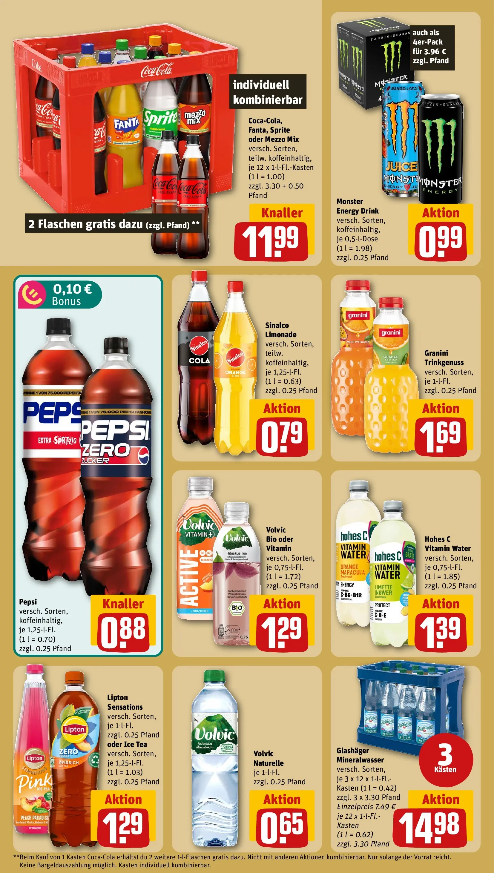 REWE Prospekt ab 27.07.2026 zum Blättern » Angebote | Seite: 20 | Produkte: Fanta, Cola, Mango, Limette