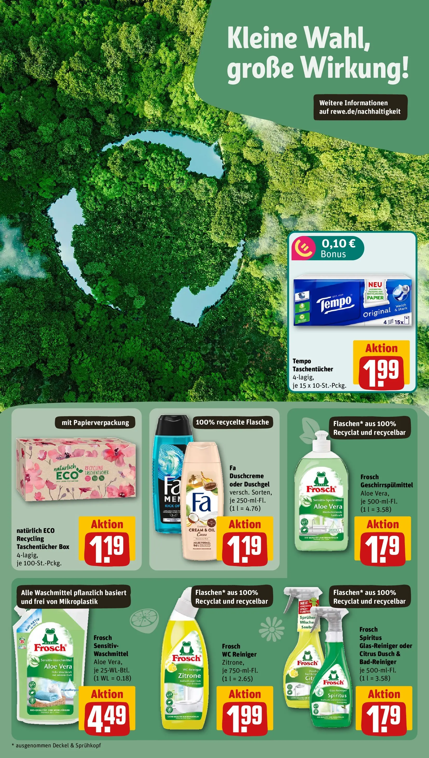 REWE Prospekt ab 27.07.2026 zum Blättern » Angebote | Seite: 23 | Produkte: Box, Duschgel, Waschmittel, Zitrone
