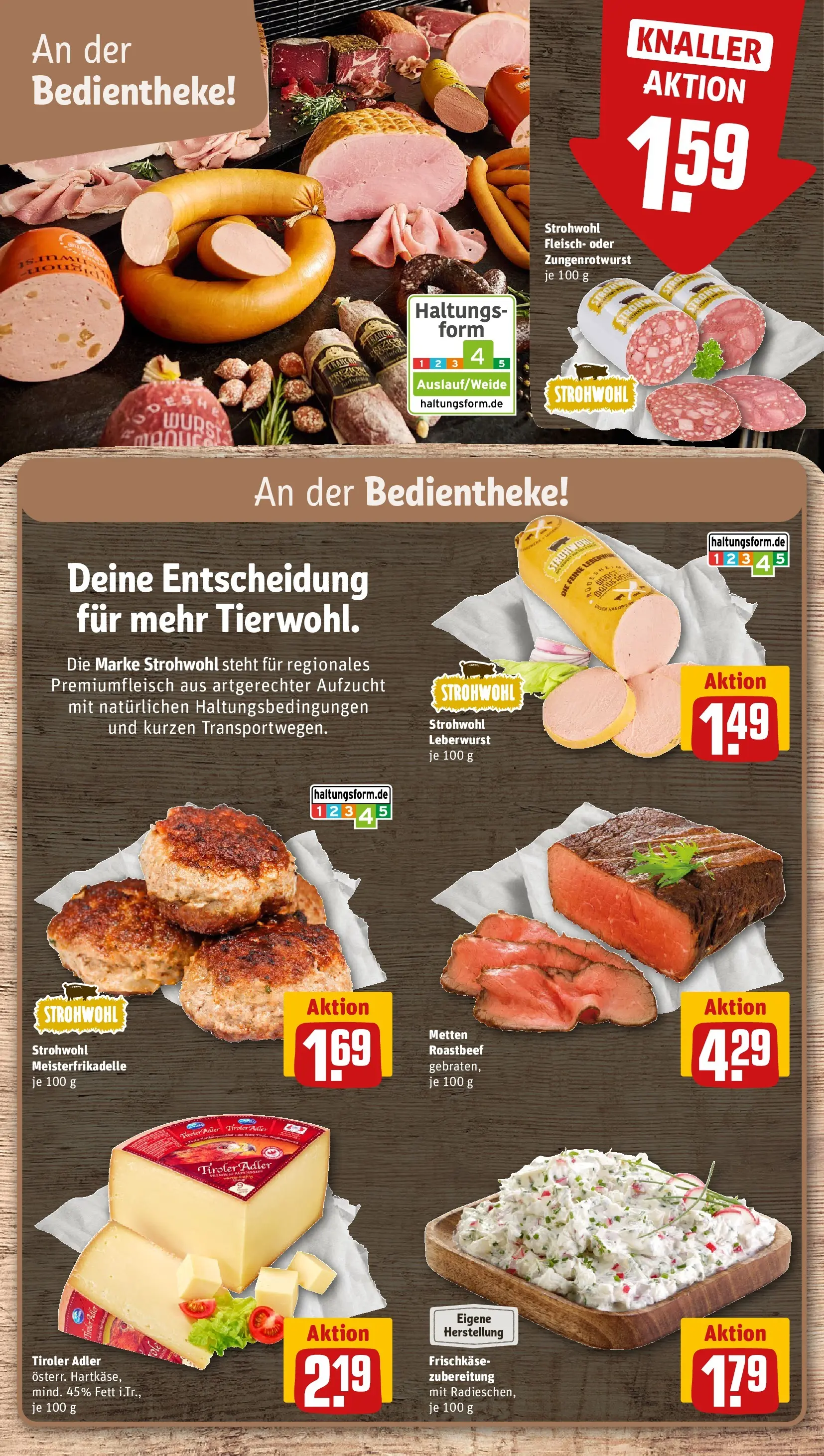 REWE Prospekt ab 27.07.2026 zum Blättern » Angebote | Seite: 11 | Produkte: Roastbeef, Wurst, Fleisch, Frischkase
