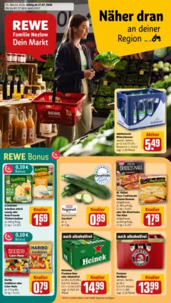 Rewe Prospekt Waging Am See ab 27.07.2026 gültig