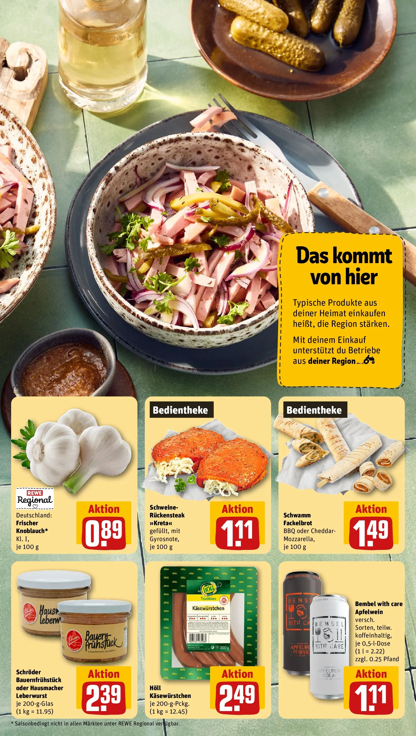 REWE Prospekt ab 27.07.2026 zum Blättern » Angebote | Seite: 5 | Produkte: Cola