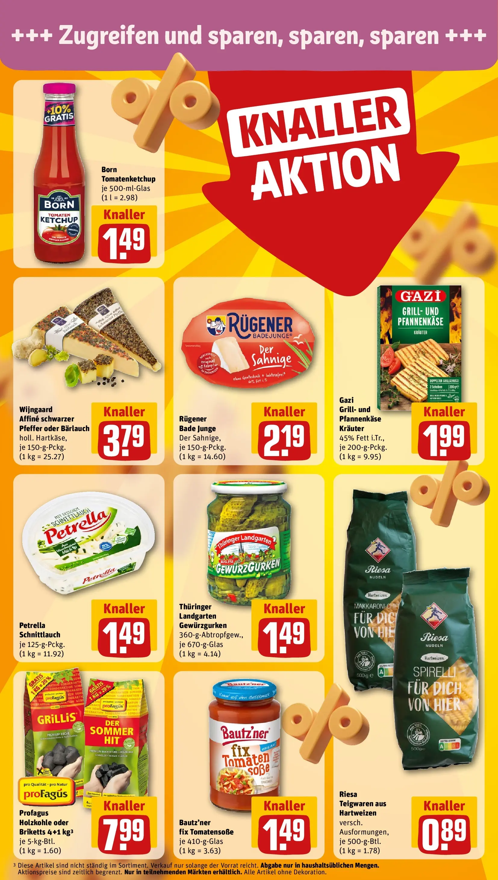REWE Prospekt ab 27.07.2026 zum Blättern » Angebote | Seite: 16 | Produkte: Grill, Tomaten, Soße, Nudeln
