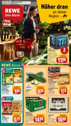 Rewe Prospekt Frankfurt / Bergen-Enkheim ab 27.07.2026 gültig Rewe Prospekt Frankfurt / Bergen-Enkheim ab 27.07.2026 gültig