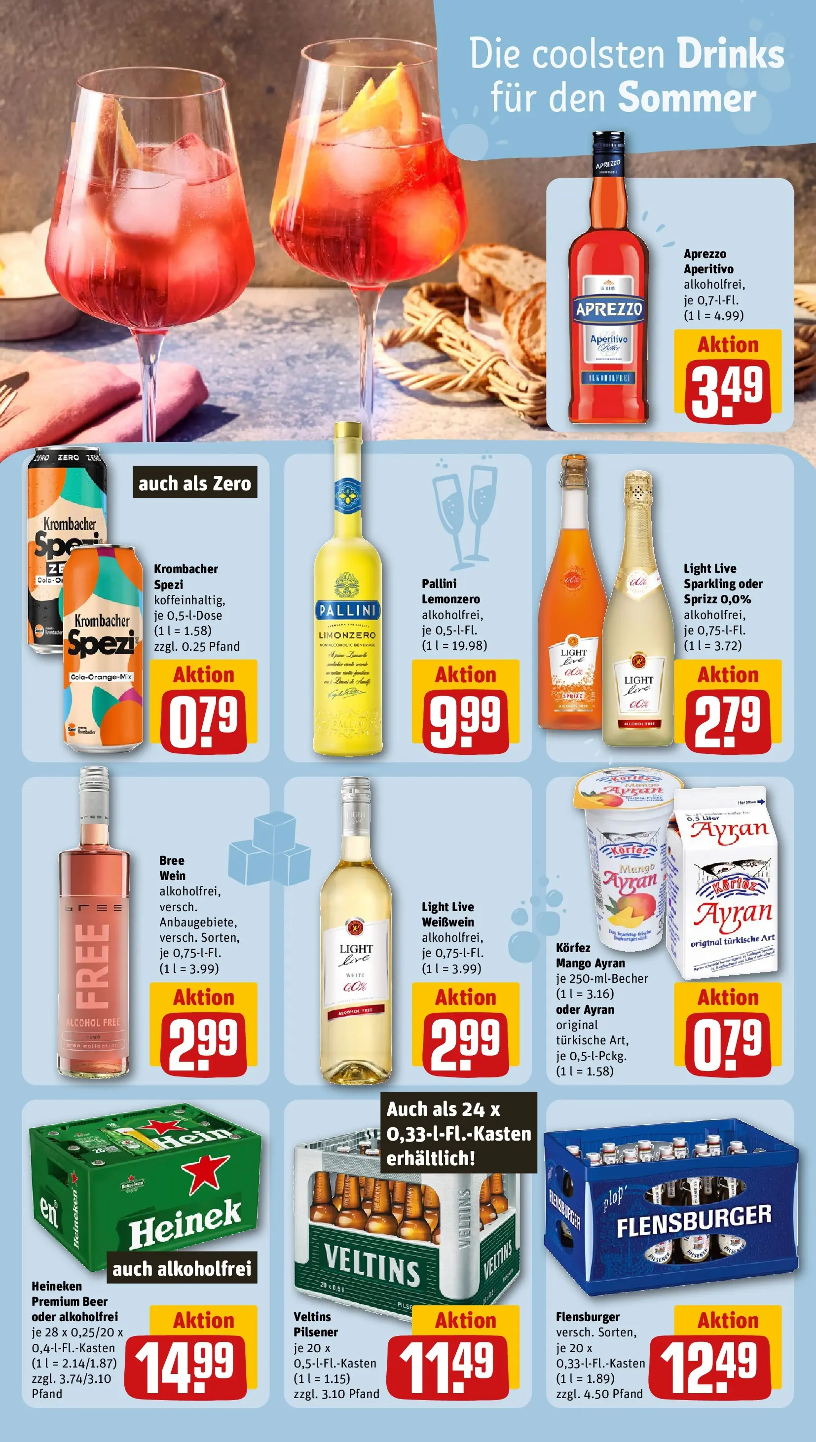 REWE Prospekt ab 27.07.2026 zum Blättern » Angebote | Seite: 11 | Produkte: Weißwein, Heineken, Krombacher, Wein