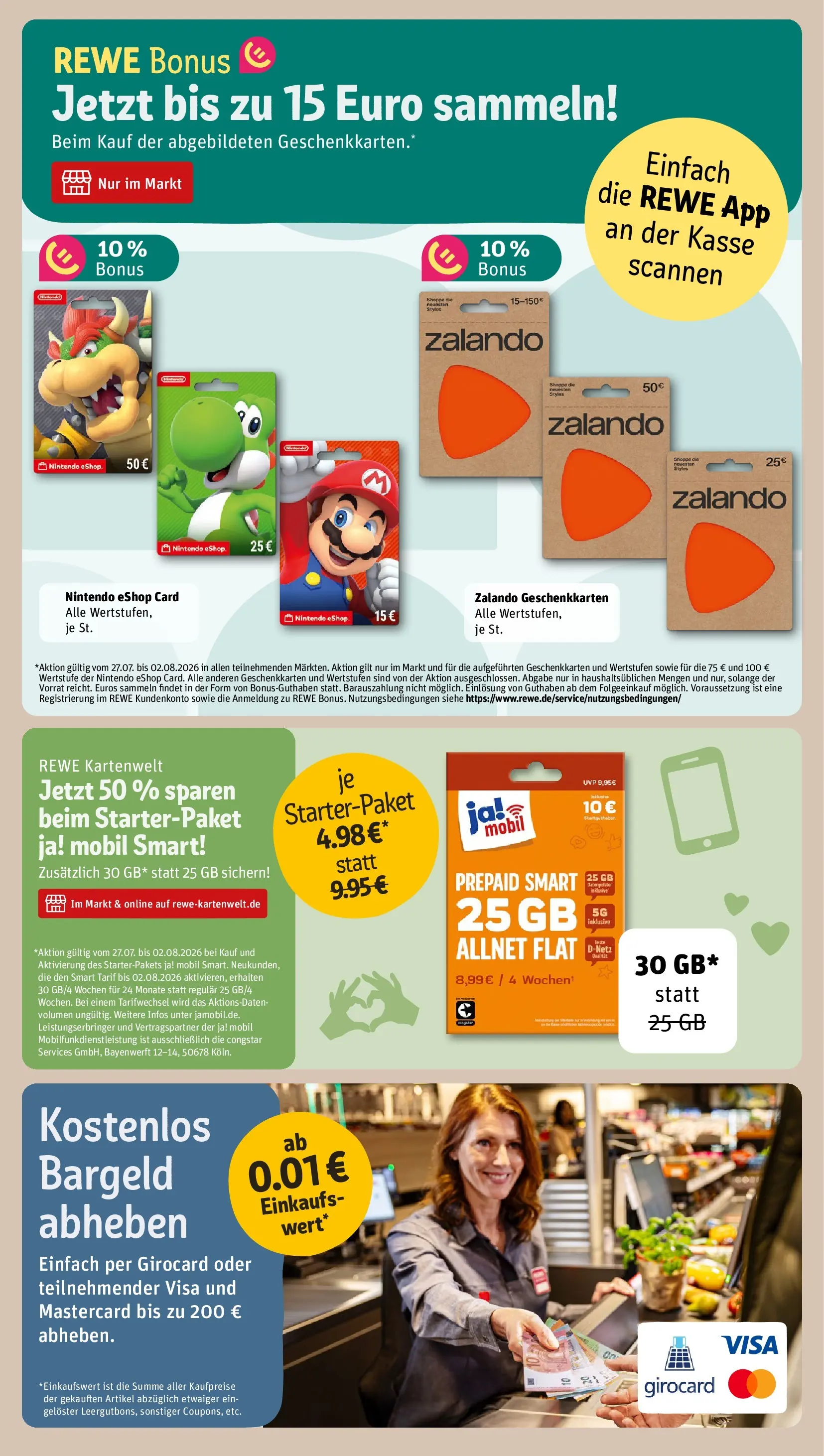 REWE Prospekt ab 27.07.2026 zum Blättern » Angebote | Seite: 25