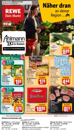 Rewe Prospekt Kamen ab 27.07.2026 gültig