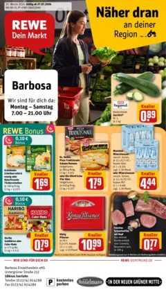 Rewe Prospekt Iserlohn ab 27.07.2026 gültig Rewe Prospekt Iserlohn ab 27.07.2026 gültig