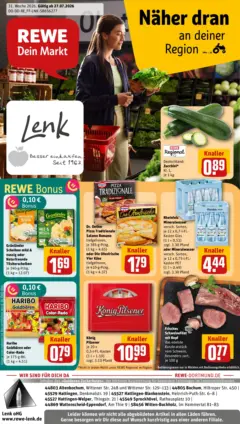 Rewe Prospekt Sprockhövel / Hasslinghausen ab 27.07.2026 gültig
